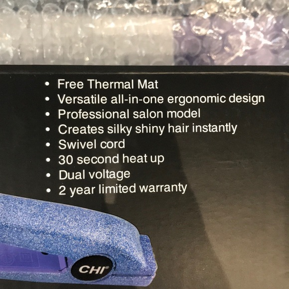 CHI 1” Limited Edition GALACTIC GLITTER flatiron - Picture 5 of 5